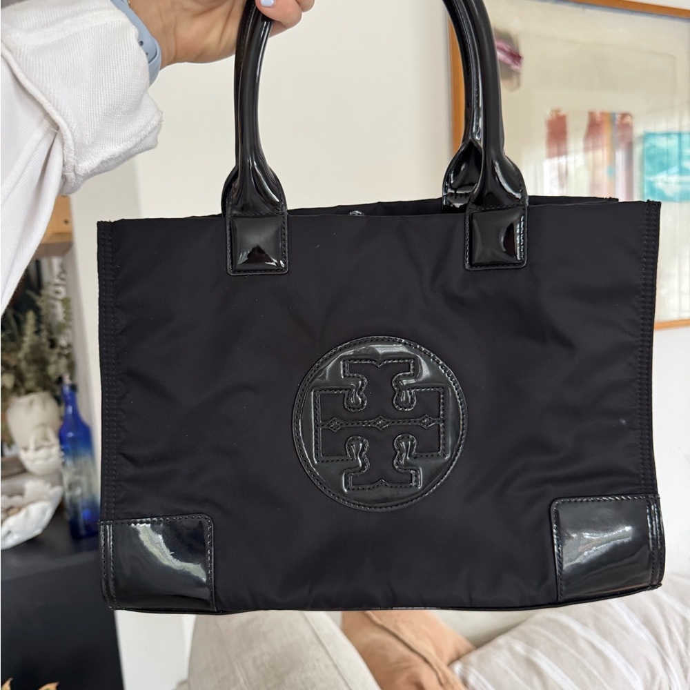 Tory Burch SMALL ELLA PATENT TOTE BAG